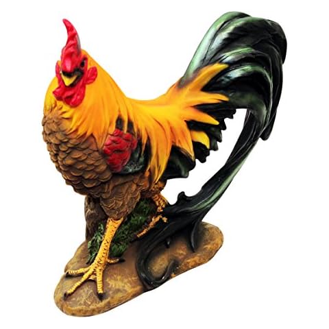 VERDOBA - Figurine de Jardin Coq Cover