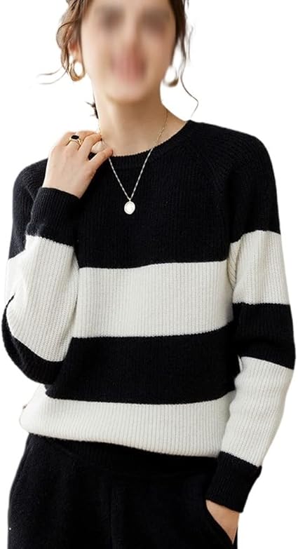 Ground Y】トレンド透け感☆彡ラウンドネック シンプル定番ニット