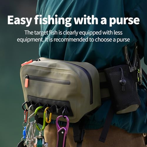 Bolso de hombro de aparejo con protección impermeable y 9.5L 2