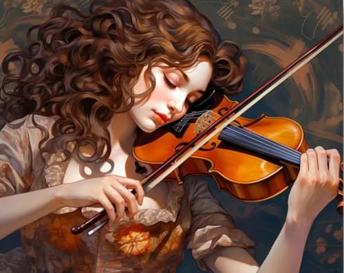 Image of TULIP N TURTLE Melody DIY 5D Diamond Painting Kit Round Dril Cross Stitch