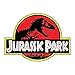 13 cm x 12,24 cm para Jurassic Park pegatina divertida dinosaurio Van pegatinas de coche accesorios calcomanía de ventana de parachoques de coche