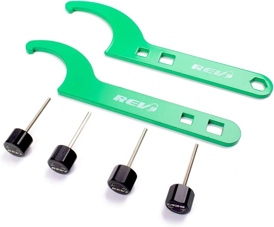 Rev9 R9-HPX-1028 Hyper-Street ONE Adjustable Coilovers Lowering Kit, 16 Damping Levels, Compatible With Chevrolet Camaro Coupe 2010-15