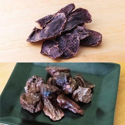 森のジビエ for PET 鹿モモ肉&肺(ラング)ジャーキーセット[小型・中型犬向け]ペットフード 犬 A