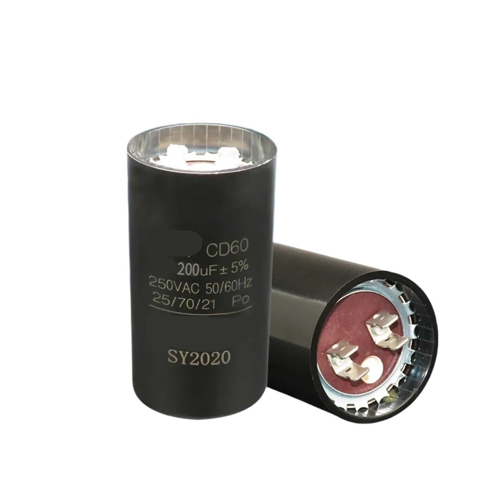 KSZHZYMGX 1PCS CD60 capacitor 250VAC 200UF 250UF 300UF 500UF 600UF 800UF 1000UF 250V(600UF)
