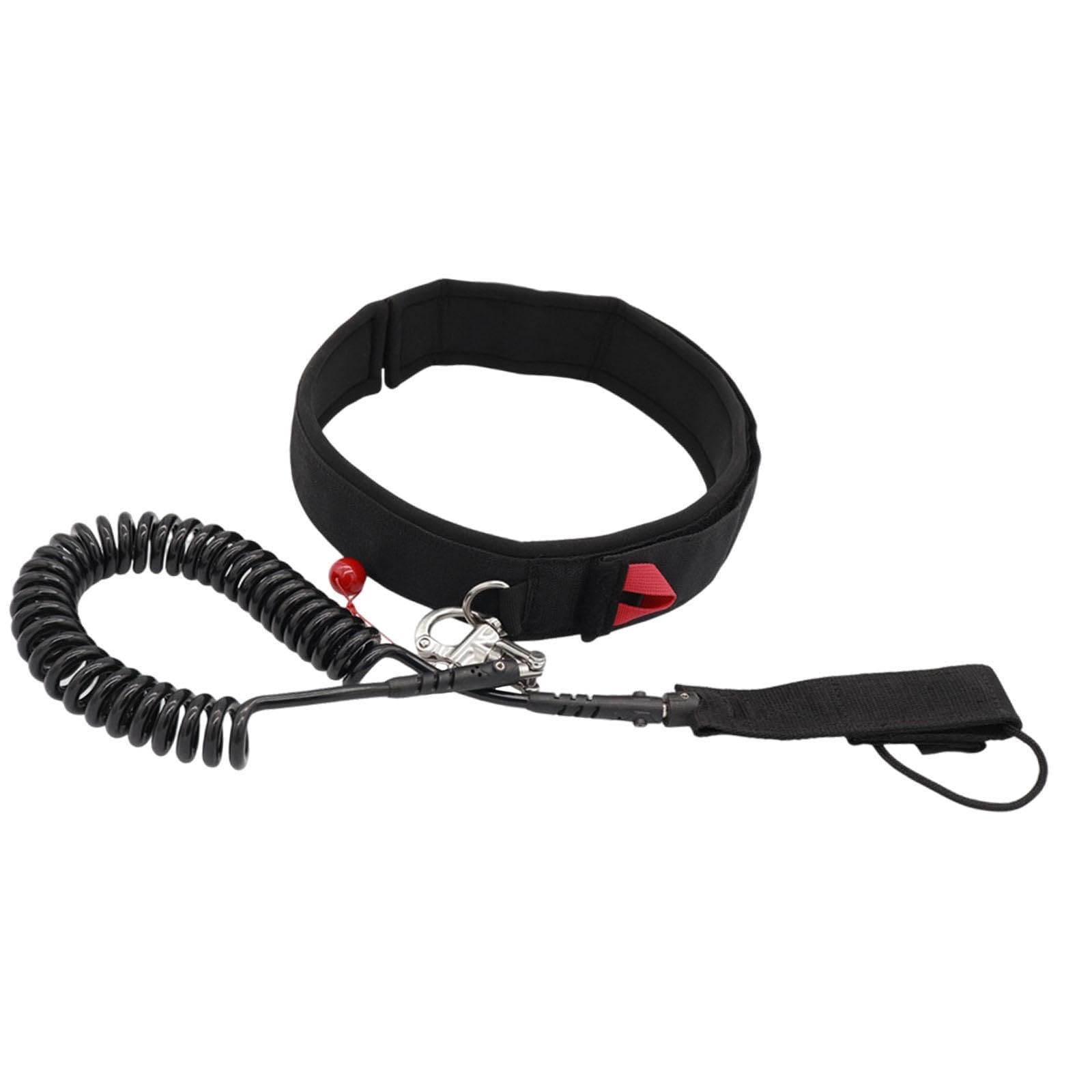 kowaku Surfboard Waist Leash Paddle Board Rope Comfortable Quick Release Surf Board Waist Belt Surfing Leash for Longboard Outdoor