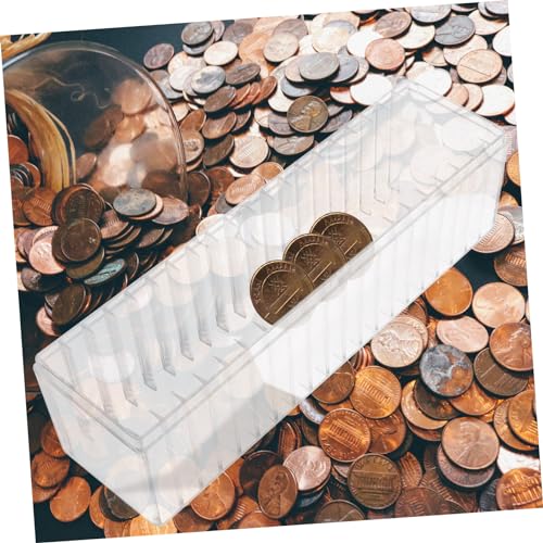Caja Organizadora Transparente para Monedas 20 Ranuras miniatura 4