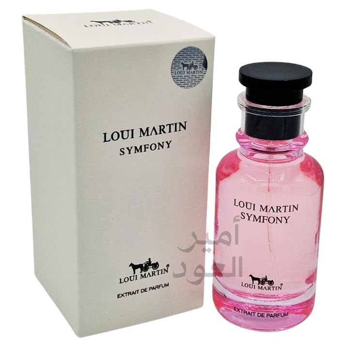 Loui Martin Symfony – Unisex-Parfüm 100 ml – Intensiver und langlebiger Parfum-Extrakt (Grapefruit)