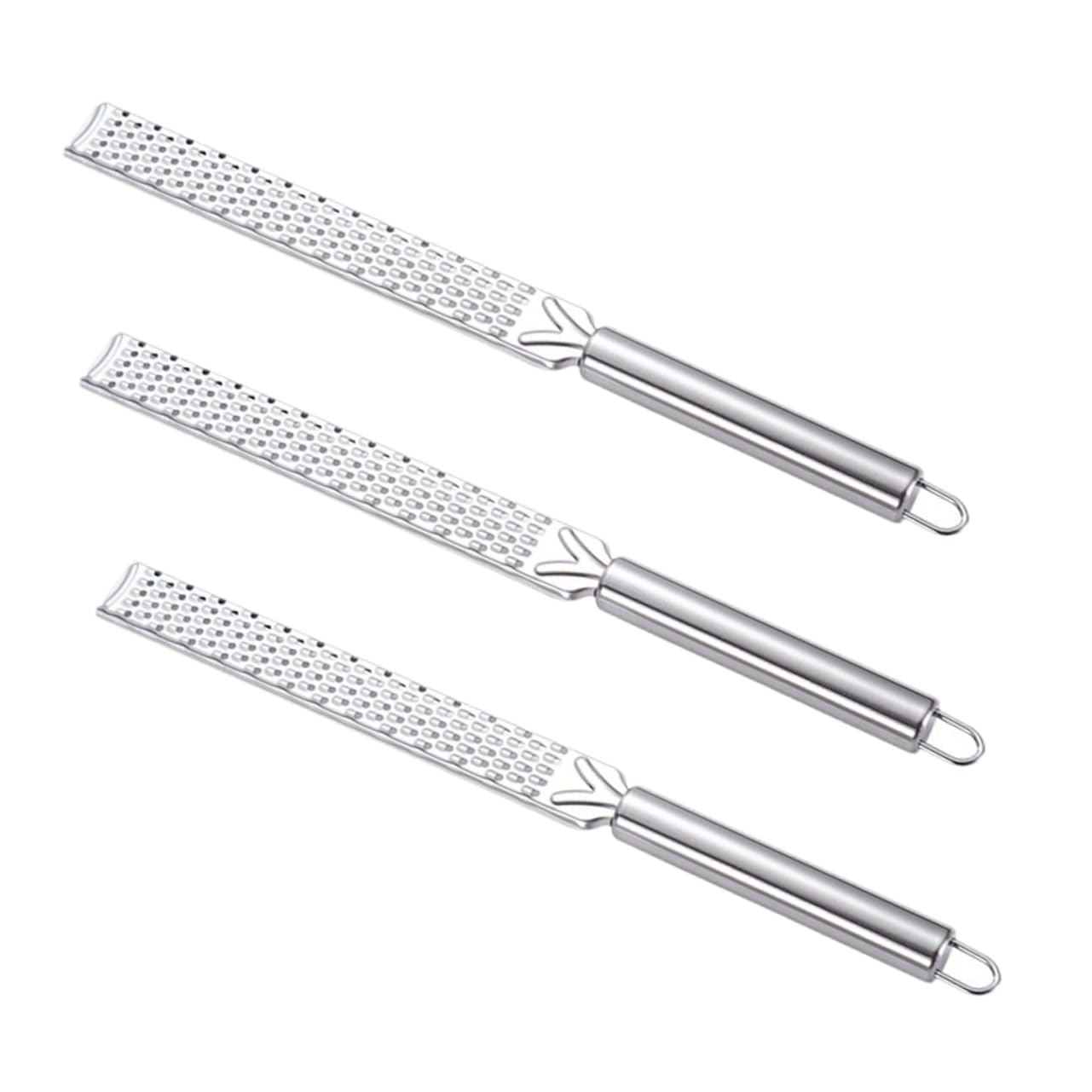 ABOOFAN 3Pcs Cheese Grater Non Slip Handle for Effortless Grating of Lemon and Vegetables for Pasta Salad and Pizza Toppings