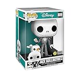  POP! Funko The Nightmare Before Christmas - Jack Skellington con Cero Brillo en la Oscuridad de 10 Pulgadas FYE Exclusive