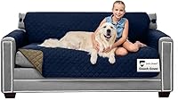 Vista 142 de Sofa Shield - Funda para sillón con respaldo patentado con correa, protector de cojín, funda reversible diseñada en EE. UU. resistente a manchas