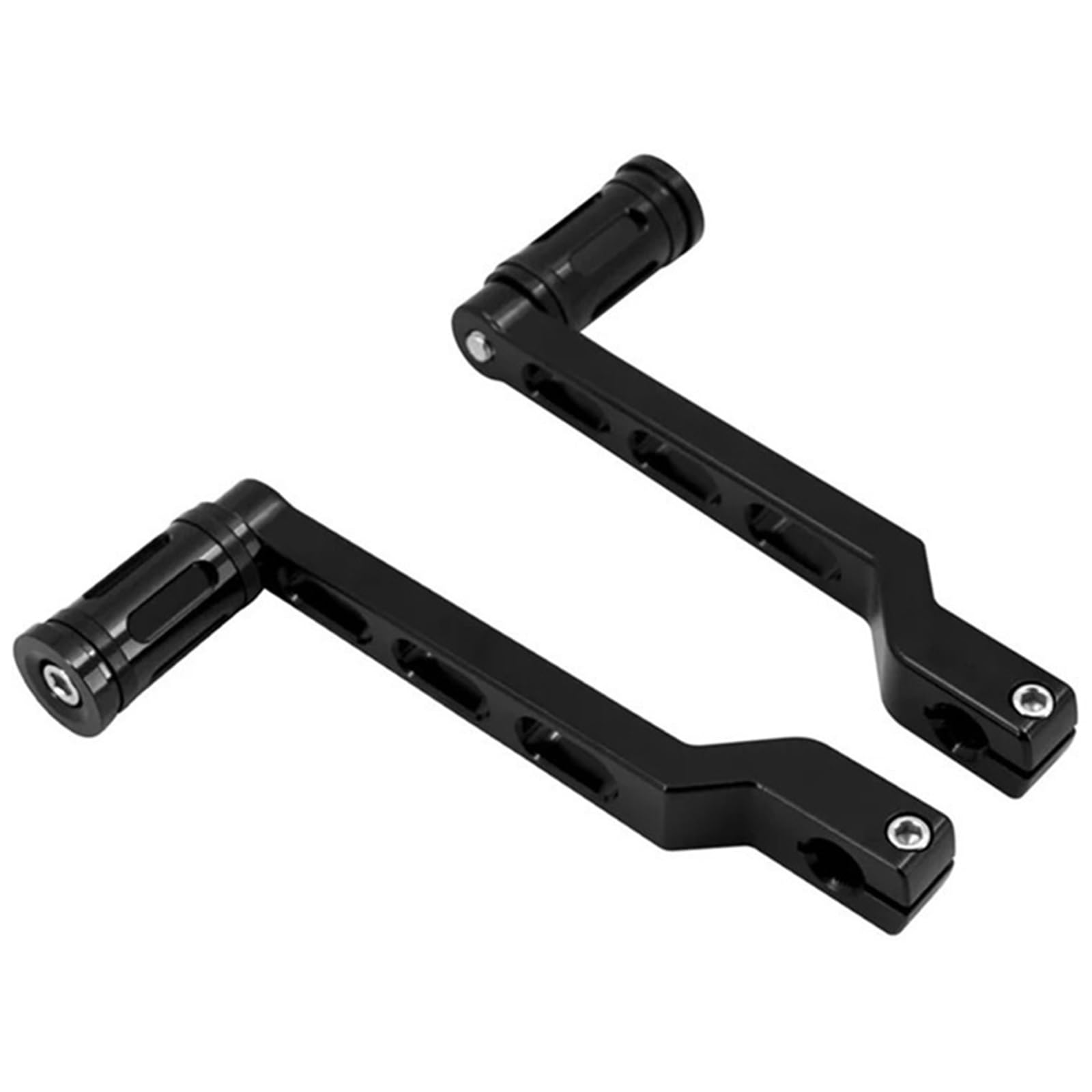 Dyxylkyhx A Black Motorcycle Shift Shifter Motorcycle Gear Shift Lever Footpegs Heel Toe Shifter Pedals For Touring Rod Pedal Change Foot Replacement Accessories