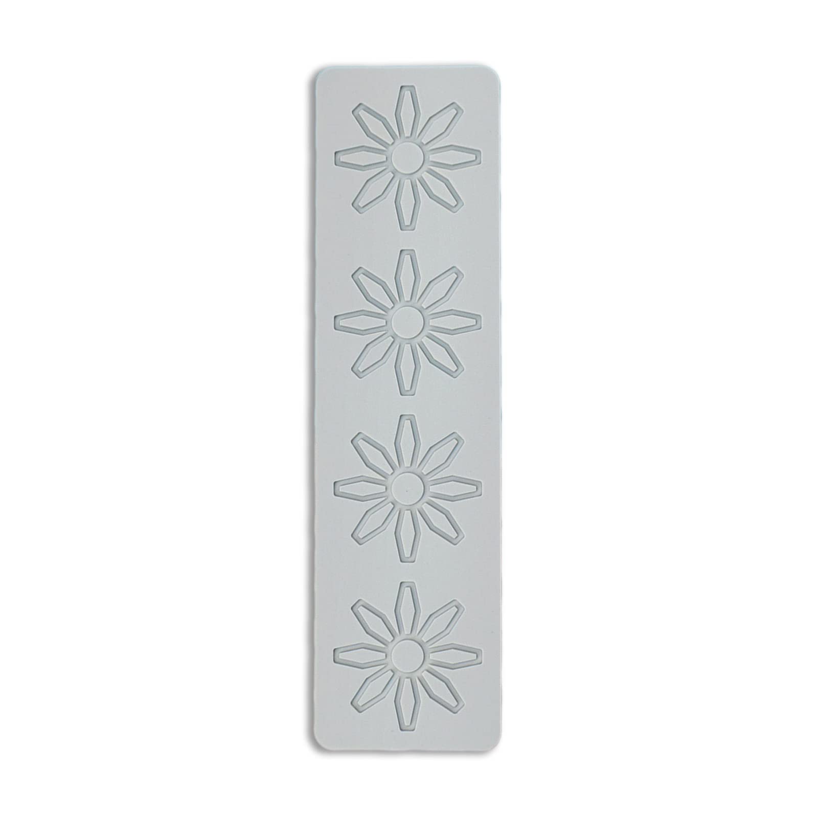 Nucelit Fondant Embossers Flower Cookie Biscuit Embossing Decorating Cutter Cake Gadgets Silicone Fondant Molds for Chocolate