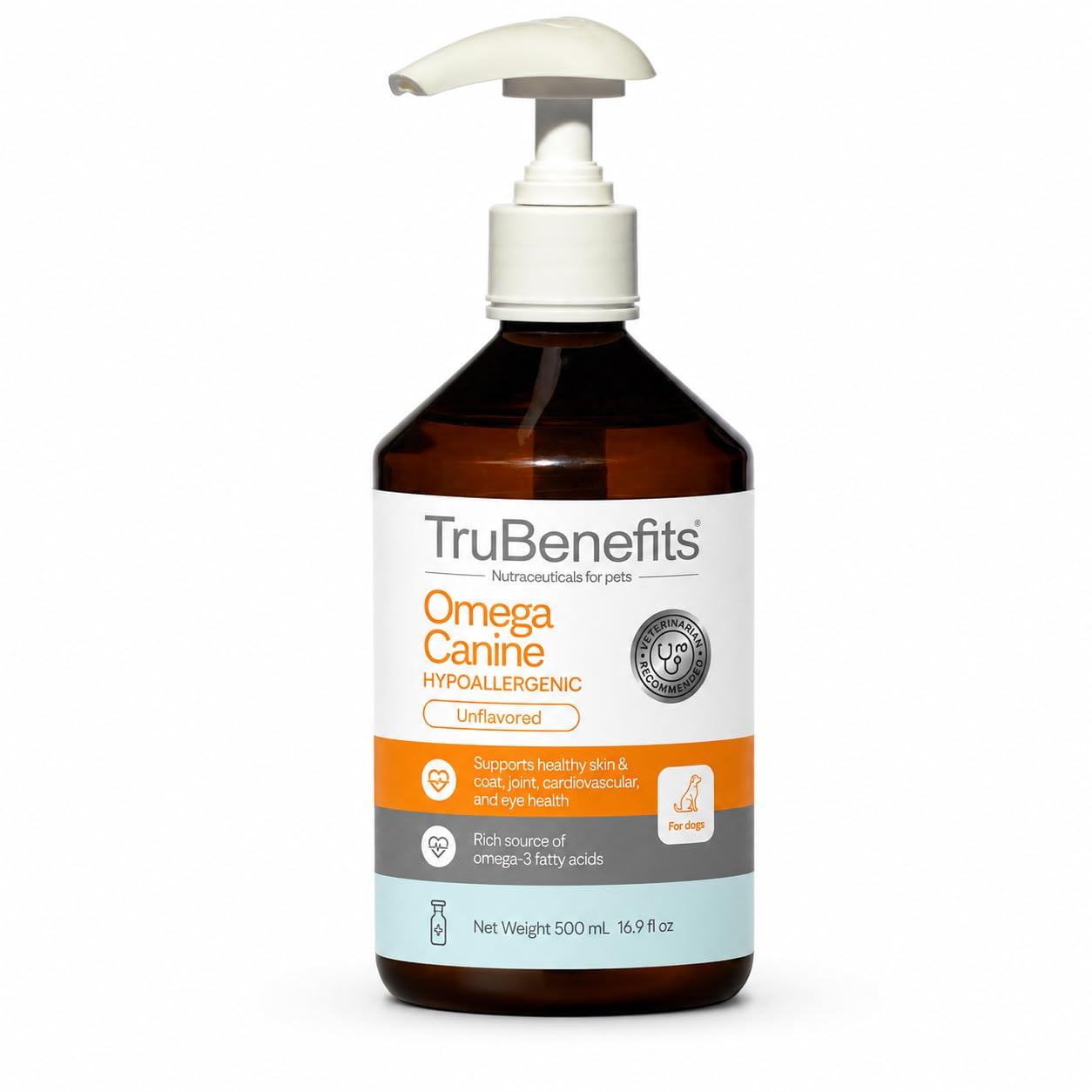 Omega Canine, Omega Oil, 16.9 fl oz, Unflavored