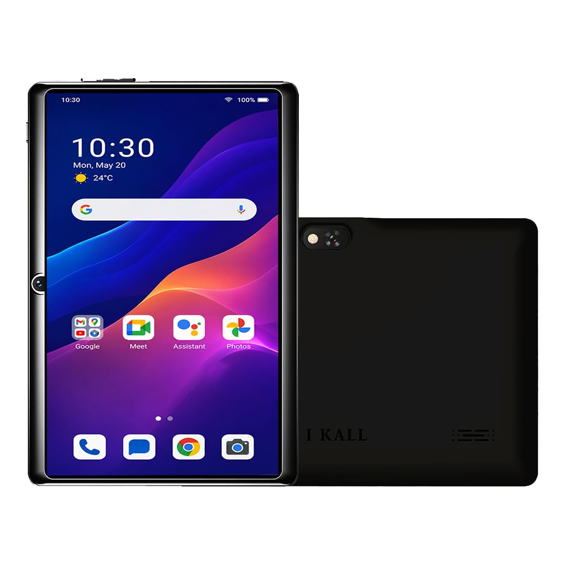 ikall n7 - android wi-fi tablet, 2gb ram, 16gb storage, wi-fi only, 3000mah battery, 7" display compact & lightweight, ideal for learning & entertainment – black