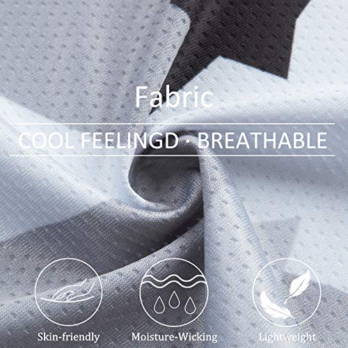 Men's Cycling Jersey Set Short Sleeve Road Bicycle Clothing Shirts Shorts with 3D Padded Breathable/Moisture Wicking - Image 4