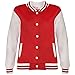 Produktbild A2Z 4 Kids Kinder Mädchen Jungen BASEBALL - B.B Plain Jacket Red 9-10