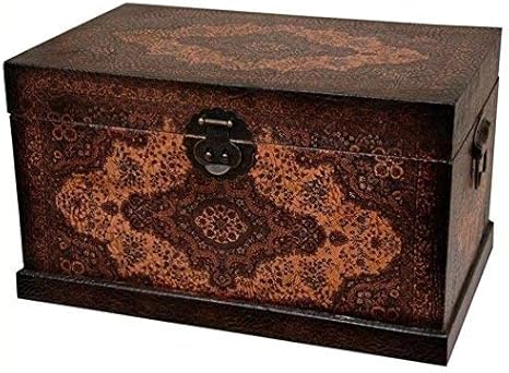 Amazon Com Oriental Furniture Olde Worlde Baroque Storage Box Home Kitchen Oriental Furniture Olde Worlde Vintage Double Chest