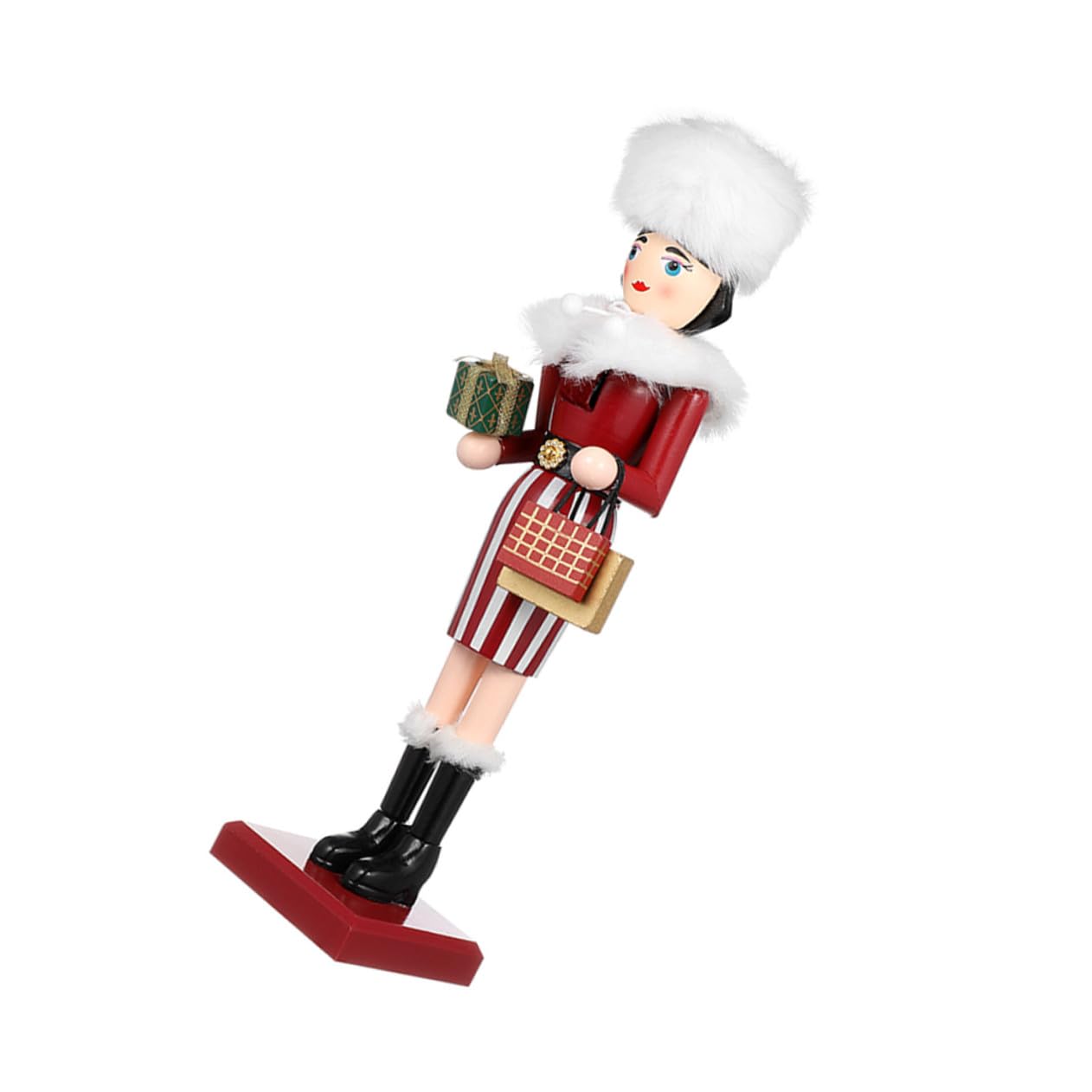 Ornement Casse-Noisette en Bois de 37 CM : Fini les Tables de Noël Vides