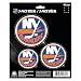 NHL New York Islanders Team Decal, 3-Pack
