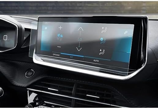 Peugeot 2008 10 İnç Ekran Koruyucu Multimedya Şeffaf Nano