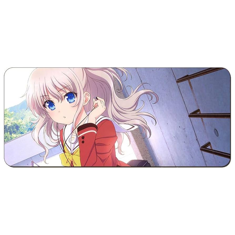 Charlotte 友利奈緒＆西森柚咲 デスクマット Charlotte 友利奈緒＆西森柚咲 デスクマット Charlotte 友利奈緒