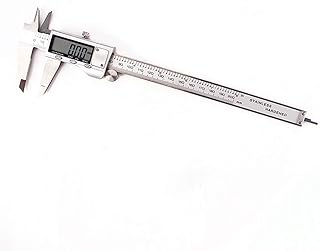 Digital Caliper Metal Meter Vernier Caliper Metal Digital Caliper 200MM (Size : 0-200mm) Tools