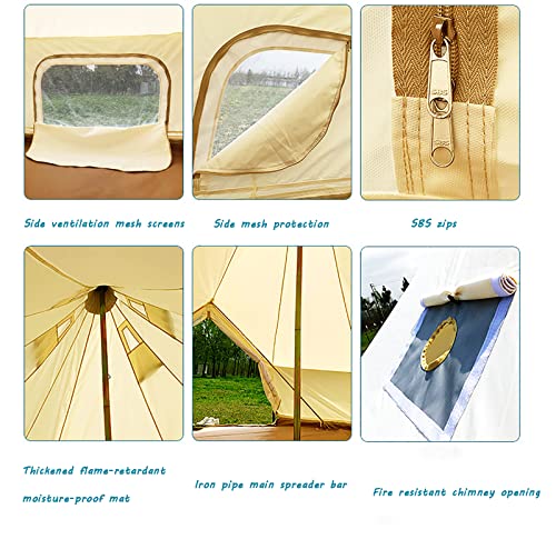 Carpa campamento VICIYOO de algodón impermeable 4 estaciones miniatura 2