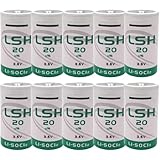 LITKEQ (Pack of 10) LSH20 3.6V D 13000 mAh Primary Lithium Thionyl Chloride Battery Compatible with LSH20 3.6V D-Size Lithium Battery, for Alarm Systems GPS Systems Battery