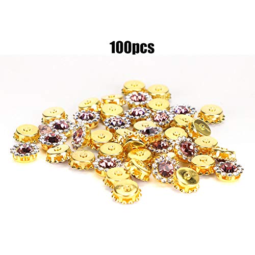 Abbellimenti con bottoni in cristallo fai da te