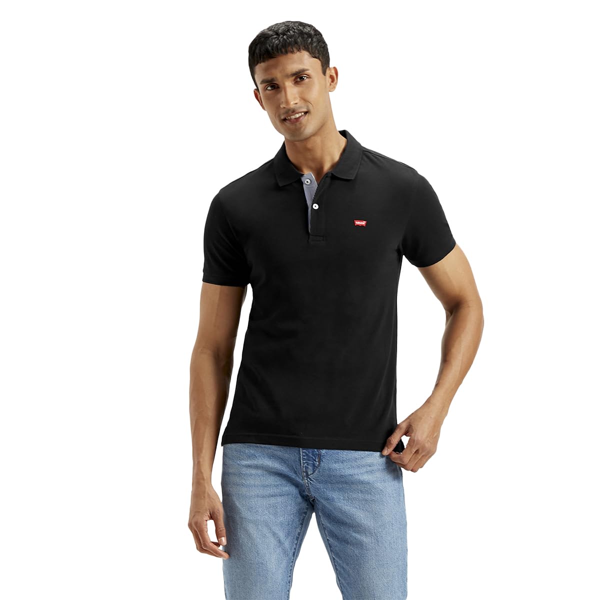 levi's Men's Solid Slim Fit Polo T-Shirt-picture-20