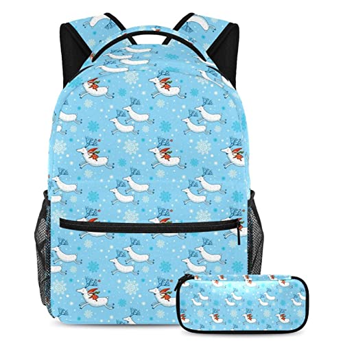 Sac à dos Merry Christmas et sa trousse, le cadeau parfait pour adolescents