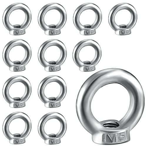 Grilleva Ovale Forgiato Da Sollevamento - Anello Filettato 5/8 Di Pollice - WLL 3440 Libbre