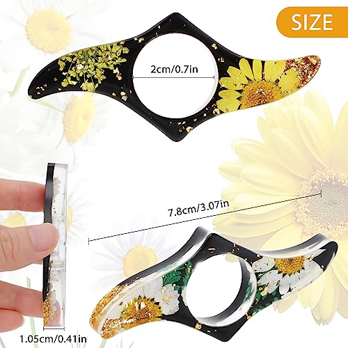 Molain 2pcs libro laterale titolare, pollice libro...