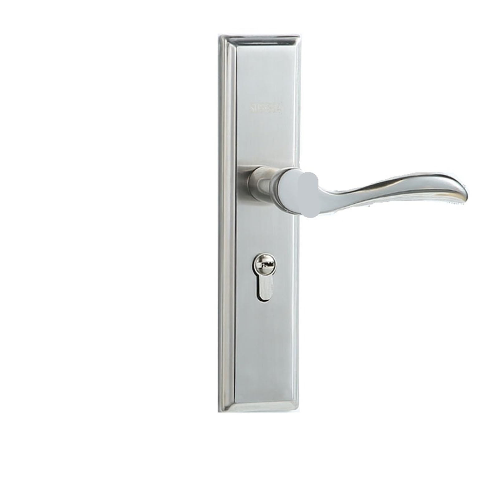 Aepqbgqj One Color Stainless Steel Silent Mechanical Bearing Thickened Door Lock Hardware