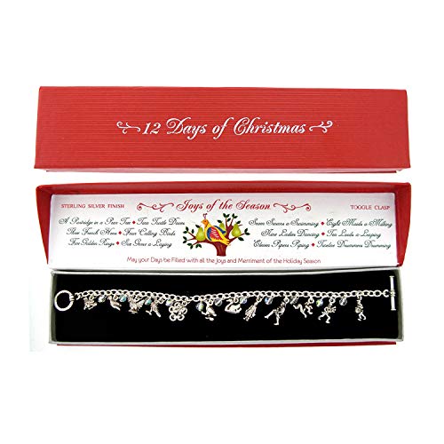 12 Days of Christmas Charm Bracelet
