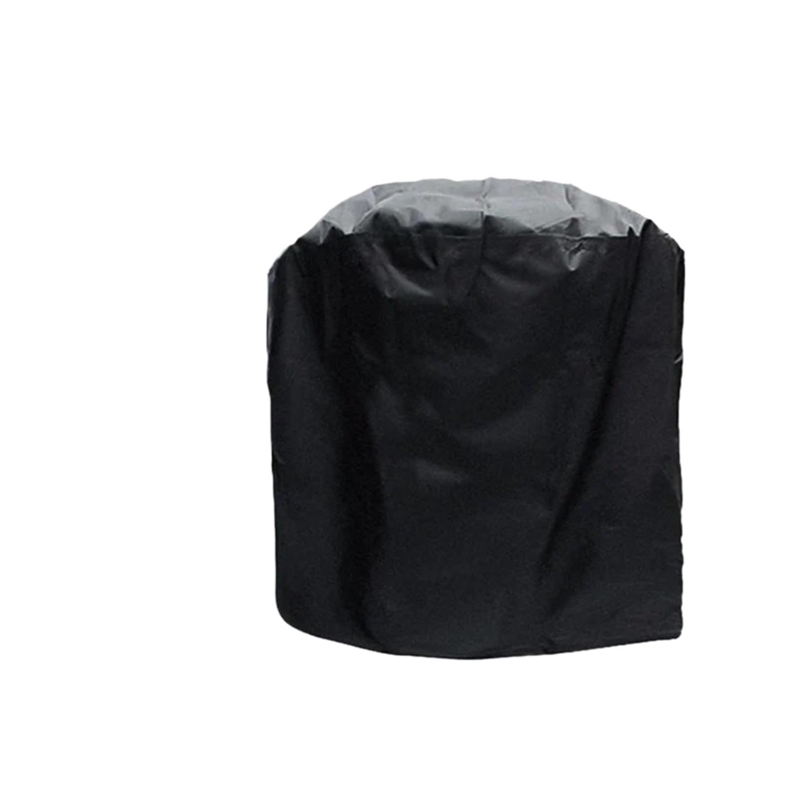 XIUsheUA BBQ Grill Cover 210D BBQ Cover Black Waterproof Heavy Duty Grill Cover Rain Protective Barbecue Cover Round(71x56cm)