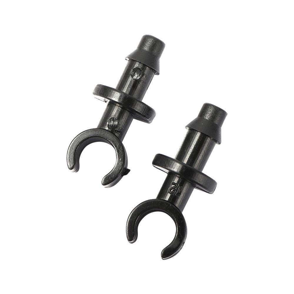 Accesorios para tuberías de riego, Conectores de Extremo Manguera latón, 500 Unidades, 4/7 mm, PE, Sello Agua, Tapones riego por Goteo for jardín