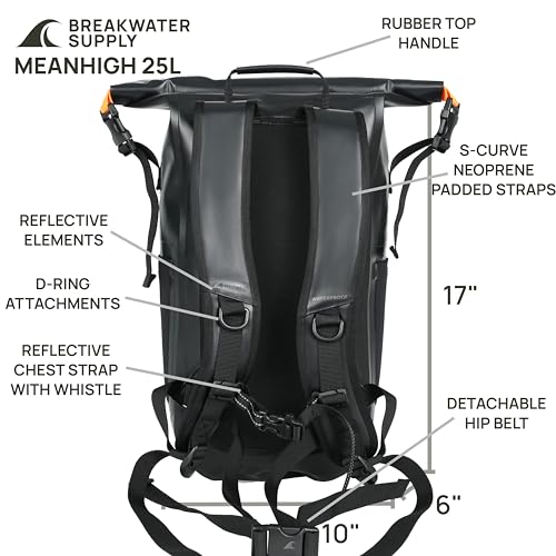 Breakwater Meanhigh 25L Waterproof Backpack
