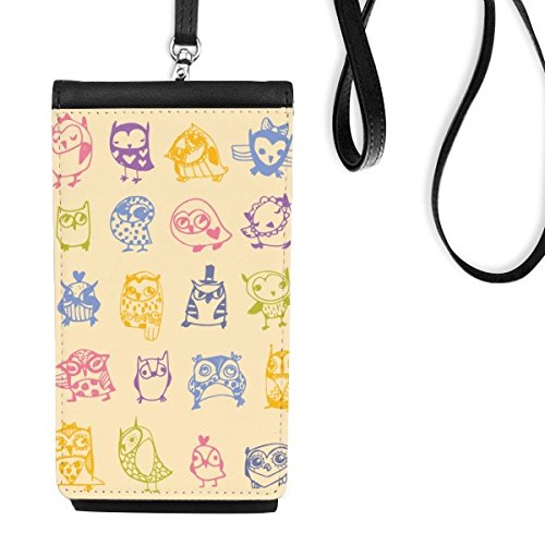 Pochette téléphone oiseaux colorés pour balade nature et voyage léger