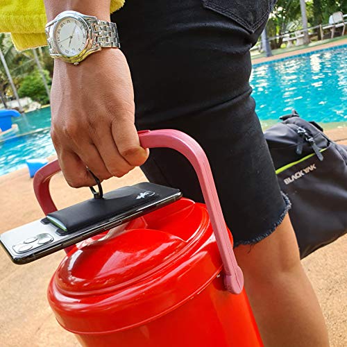 Phone Card Holder With Phone Ring, Gecko Ring Wallets Combine A Finger Grip, Phone Ring Stand & Credit Card Sleeve Into Thin Phone Wallets Stick On Universal To Any Cell Phone - Black White #TOP1
