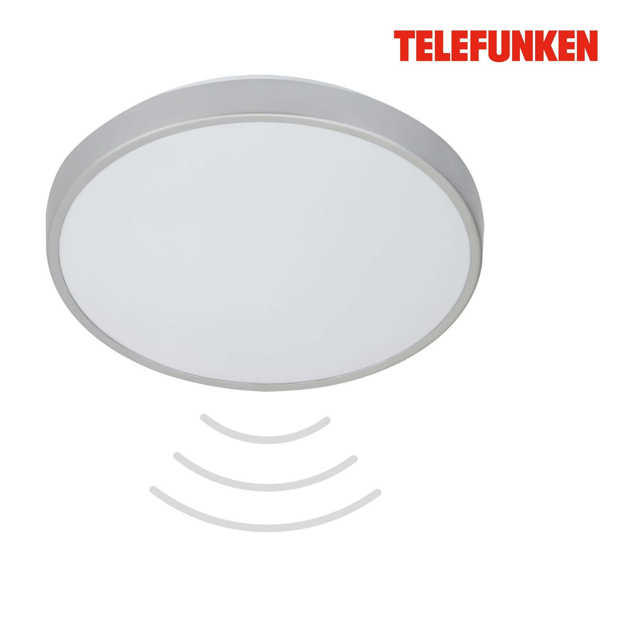 Telefunken 601604TF Plafonnier d'extérieur à LED avec détecteur de mouvement