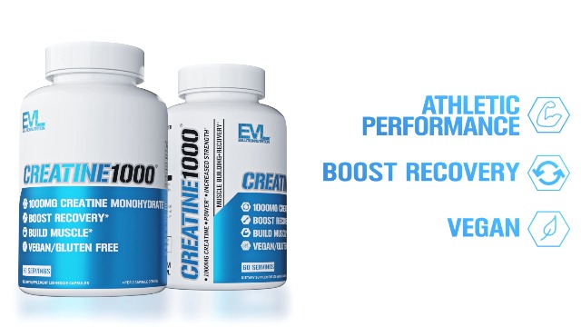 Creatina Monohidrato 1000mg - 60 Cápsulas Para Ganar Masa Muscular Y Mejorar El Rendimiento
