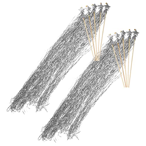 Toyvian 10stücke Teiliges Star Wands Mit Lametta Für...