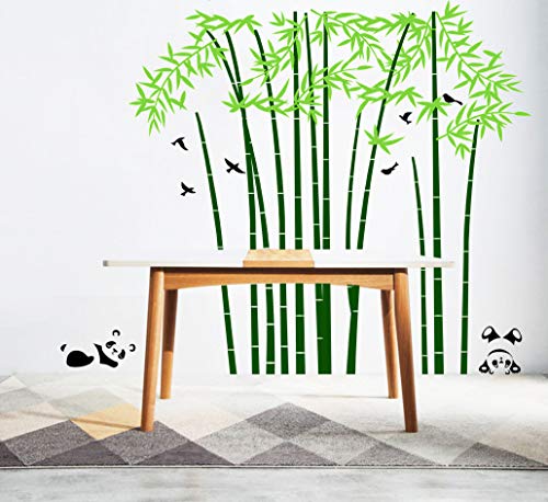 Vinilo Decorativo Panda y Árbol 190x200 cm miniatura 2