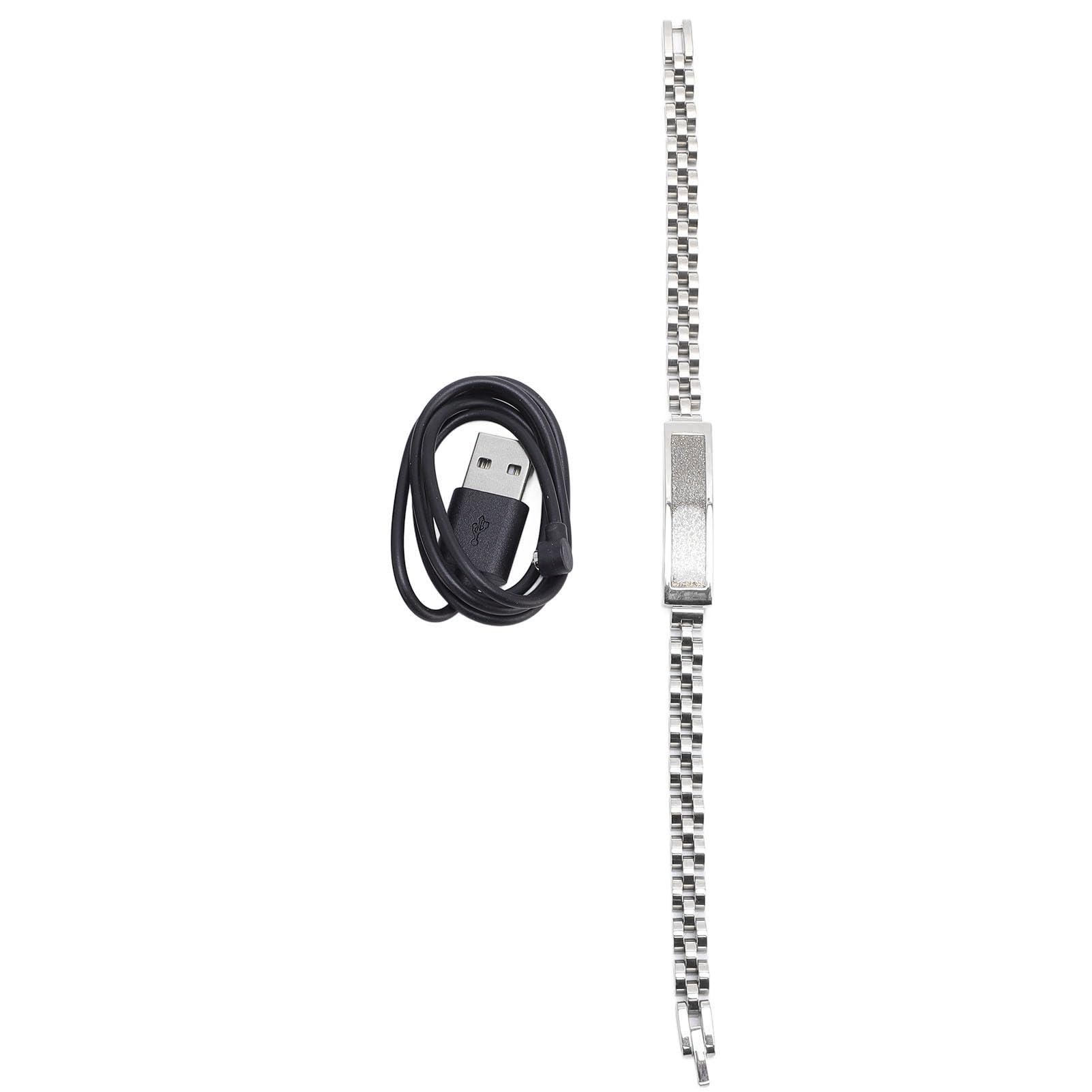Pulsera Inteligente de Seguimiento de Actividad física, aleación de Zinc, Bluetooth, IP68, Resistente a la Lluvia, con Contador de Pasos para Seguimiento del sueño y el Deporte,