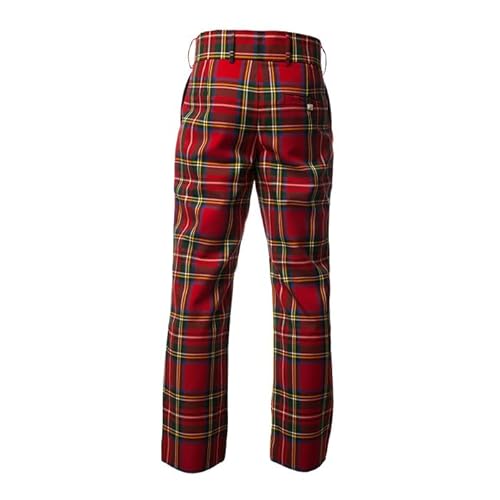BRAW CLANS TARTANS Tartan Trews Royal Stewart & Black Watch – Tour de taille 76,2 - 127 cm – Longueurs courtes, régulières et longues – Pantalon écossais Highland en polyviscose, Royal Stewart., 40W BRAW CLANS TARTANS Tartan Trews Royal Stewart & Black Watch – Tour de taille 76,2 - 127 cm – Longueurs courtes, régulières et longues – Pantalon écossais Highland en polyviscose, Royal Stewart., 40W