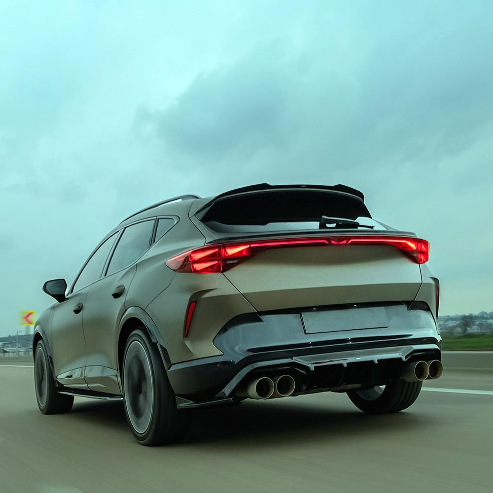 Diffusore Posteriore Oneway compatibile con Cupra Formentor 2020-2024 e Facelift 2024- - Versione 2 - Nero lucido