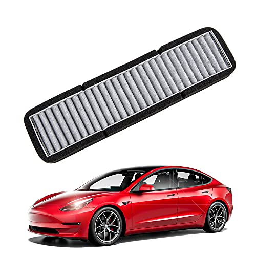 Tesla Model 3 Air Inlet Filter Intake Accessories 2021 Model 3/Y Upgrade Carbon Filters (ビルトインエアコンフィルター)