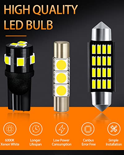 Kit 14 piezas luces LED interiores para Chevy Tahoe 2007-2014 miniatura 2