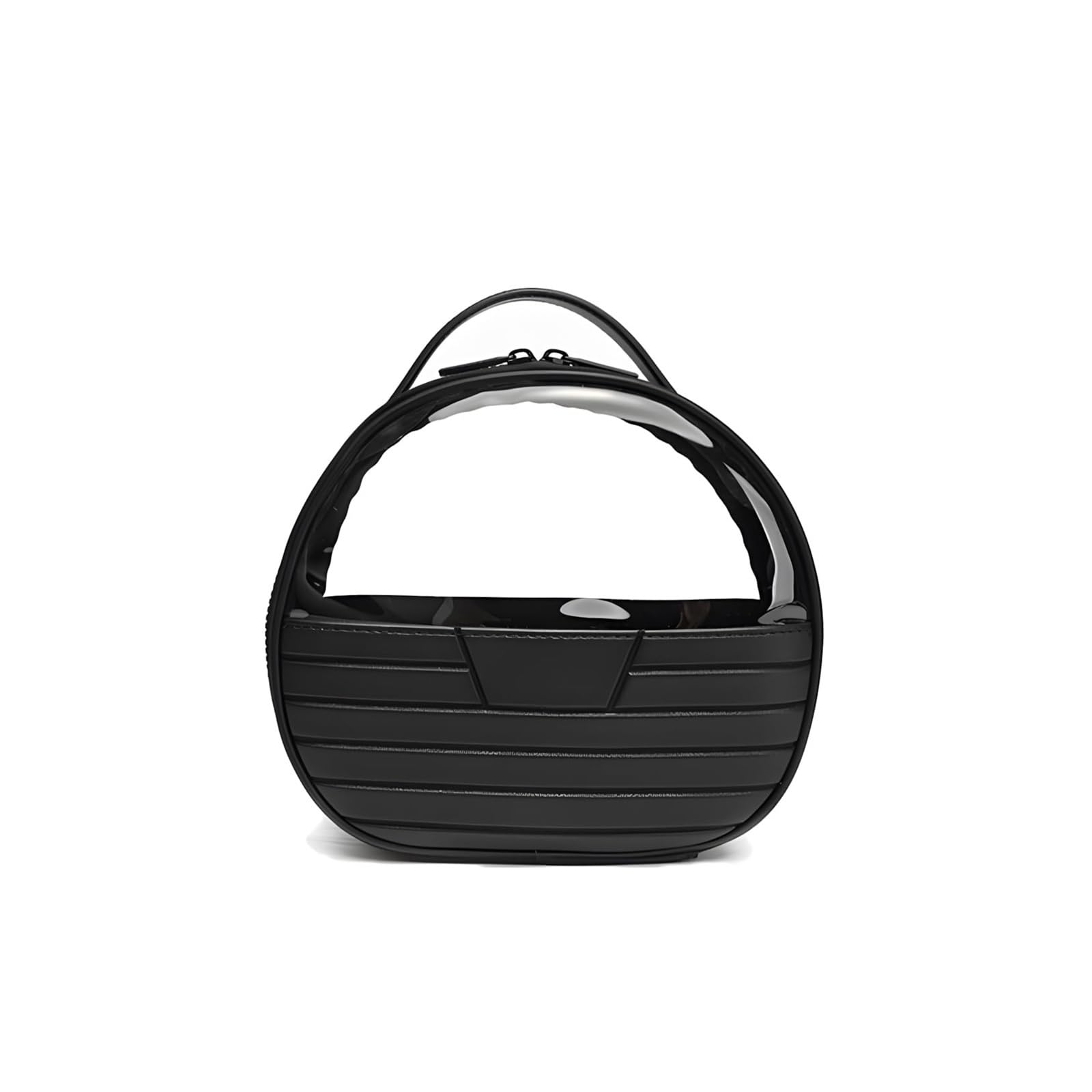 Trousse de Maquillage imperméable en TPU avec Protection pour Les Pattes, Organisateur de Toilette Grande capacité en PVC Transparent à Motif Diamant, étui de Voyage Portable et éc